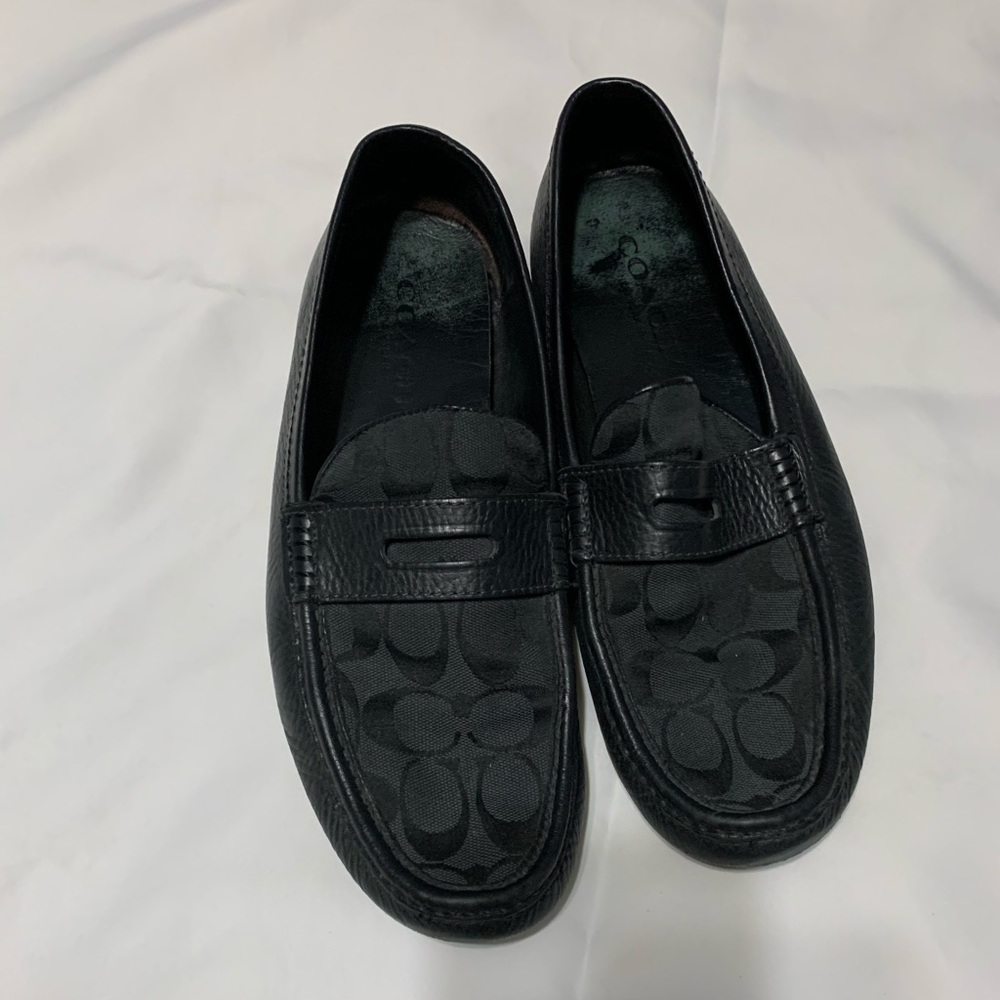 Coach men’s driving shoe size 12